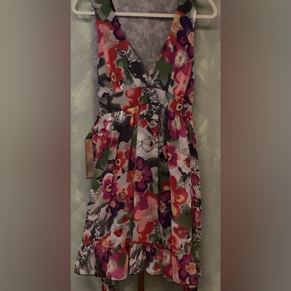 Jannette brand dress, size large. It is very lightweight and airy.